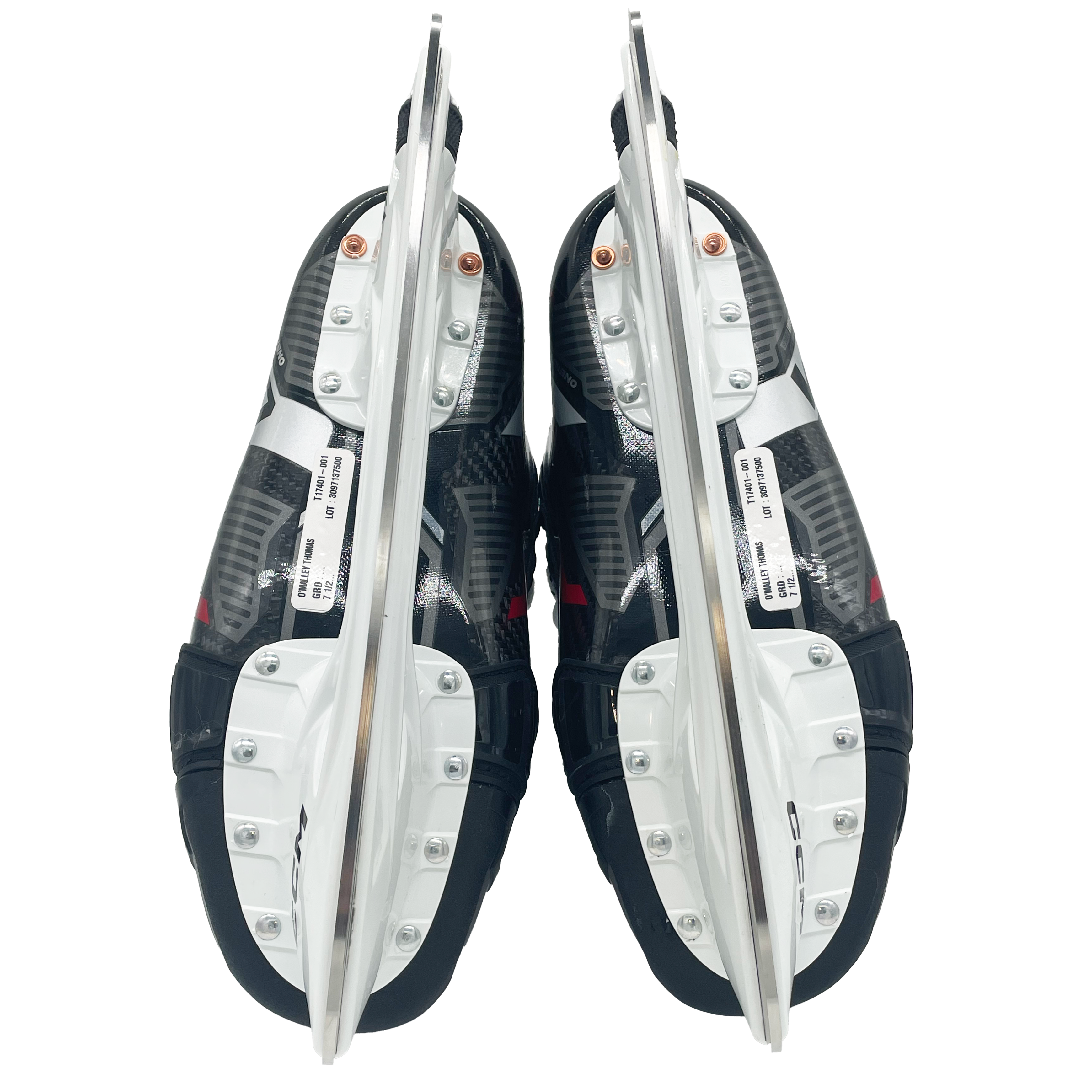 CCM Tacks AS-V Pro – Nouveaux patins de hockey NCAA Pro Stock – Taille 7,5